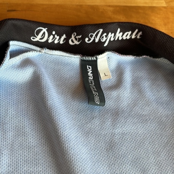 DNA CYCLING bike jersey black white pink L short sleeve - Picture 3 of 9